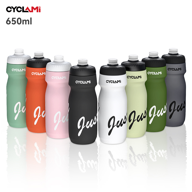 Mountain Biking Water Bottle - CYCLAMI Bottiglia d'acqua per bicicletta 650ml