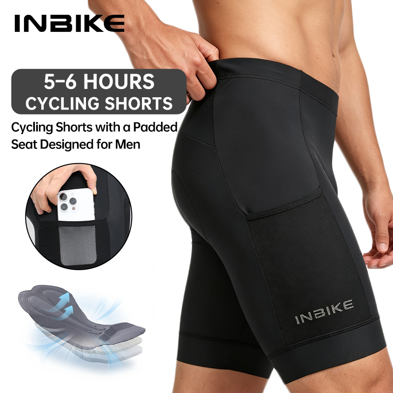 Mountain Biking Body Armour - Pantaloncini da Ciclismo INBIKE per Uomo