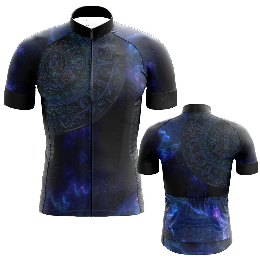 Mountain Biking New Jersey - Nuova maglia da ciclismo azteca traspirante