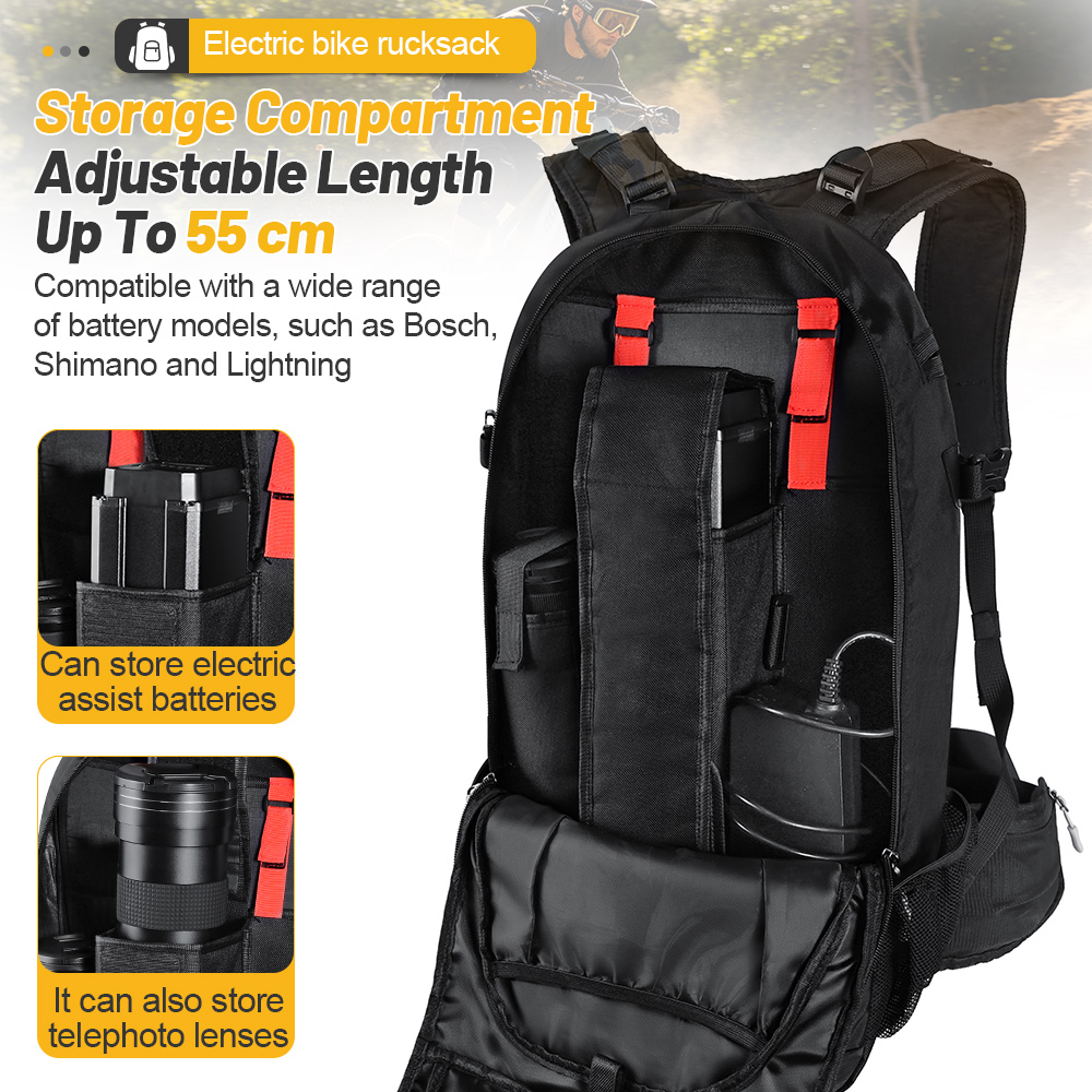 Zaino per E-Bike, Borsa per Ba - Mountain Biking Rucksack recensione e prezzo