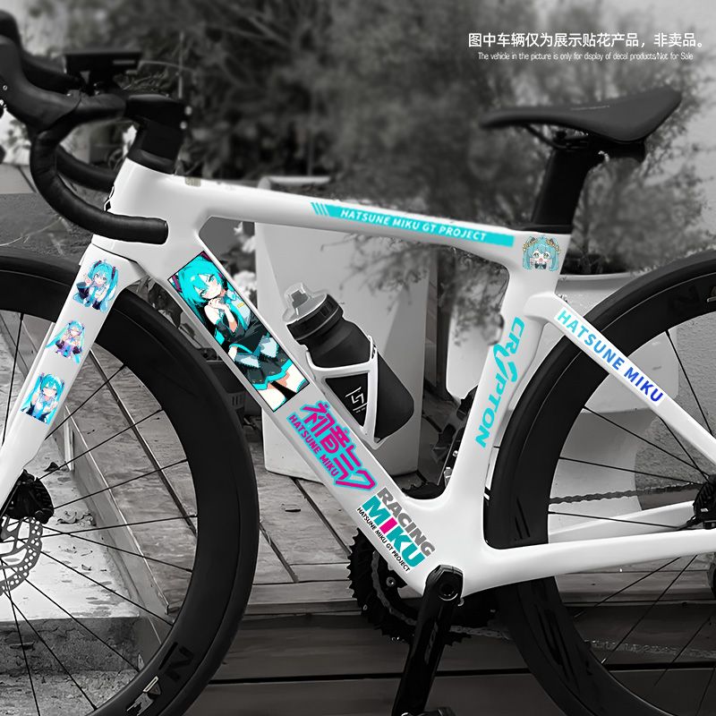 Nuovo adesivo anime Hatsune Mi - Mountain Biking Japan recensione e prezzo