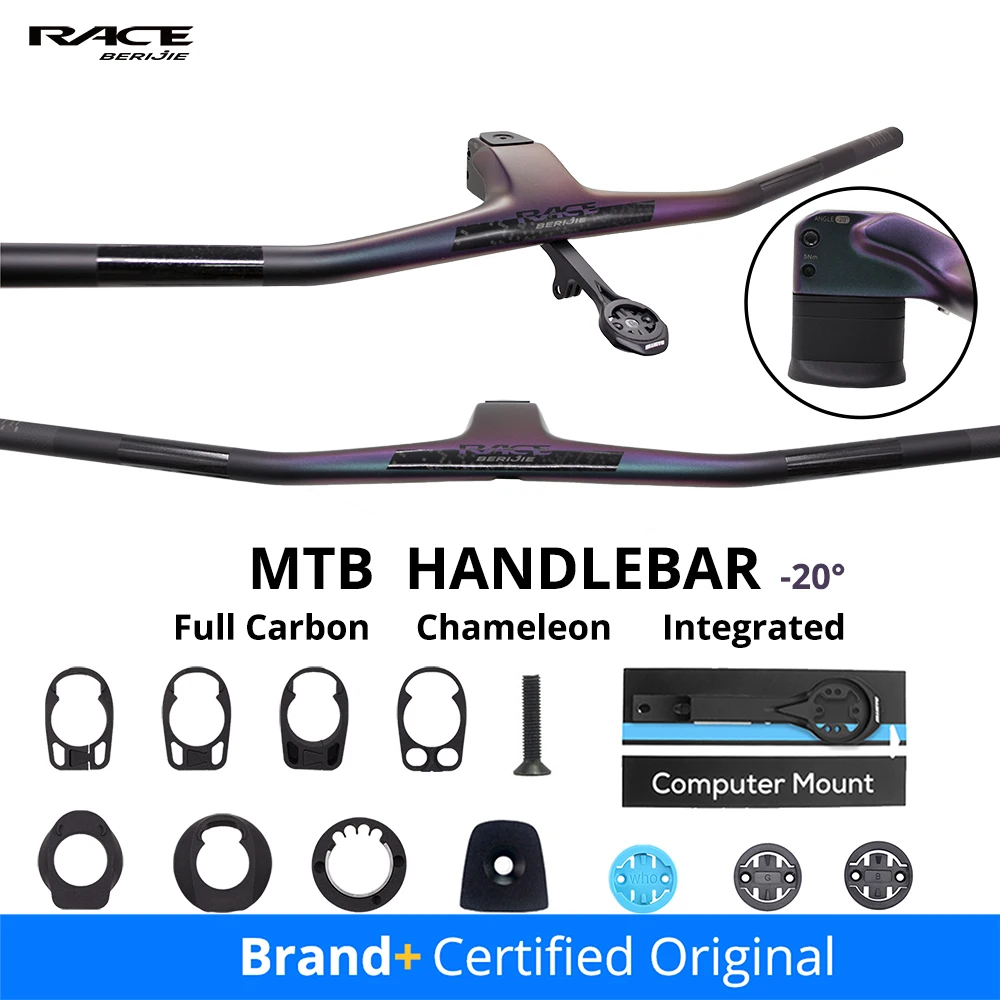 Manubrio MTB Integrato in Carb - Mountain Biking Logo recensione e prezzo