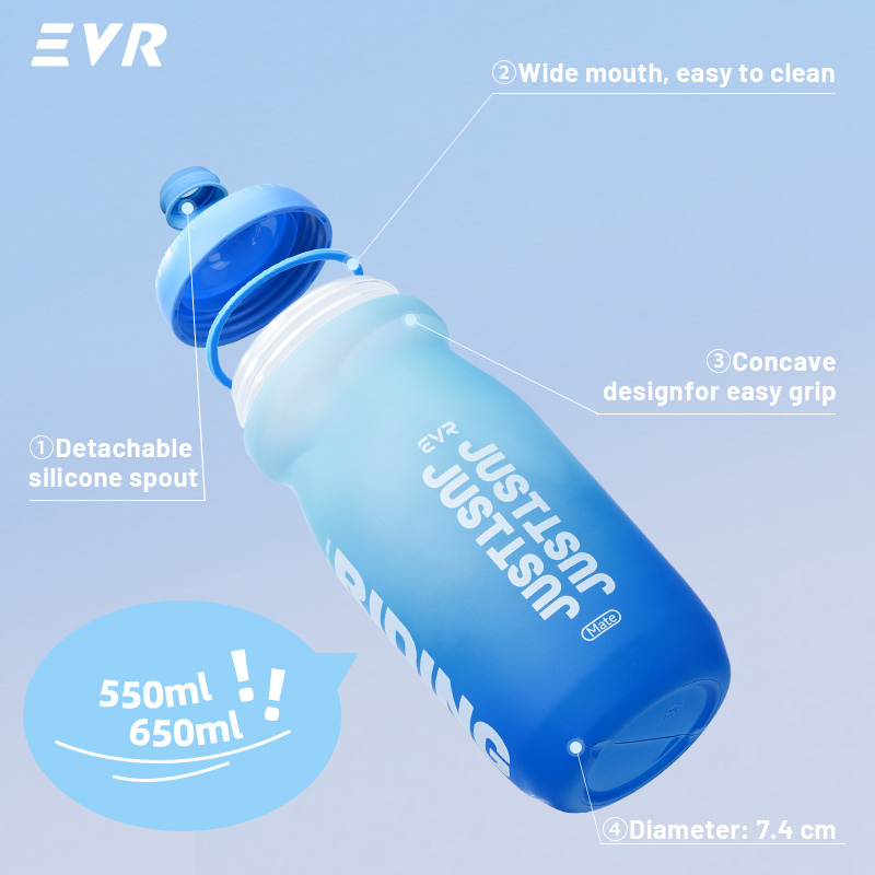 Borraccia EVR per Ciclismo, Bo - Mountain Biking Water Bottle recensione e prezzo