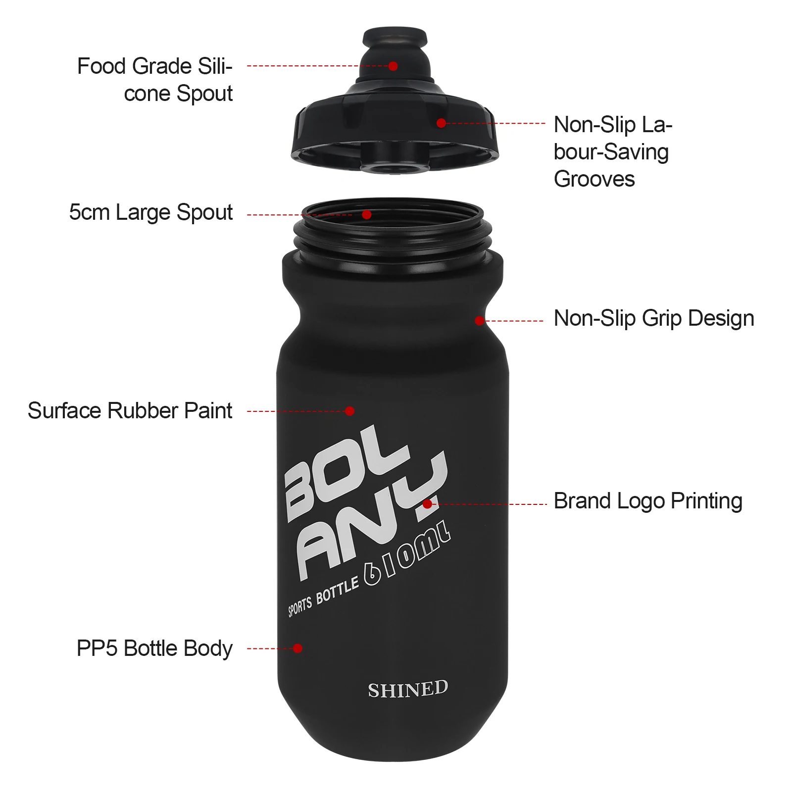 Bottiglia d'acqua per biciclet - Mountain Biking Water Bottle recensione e prezzo