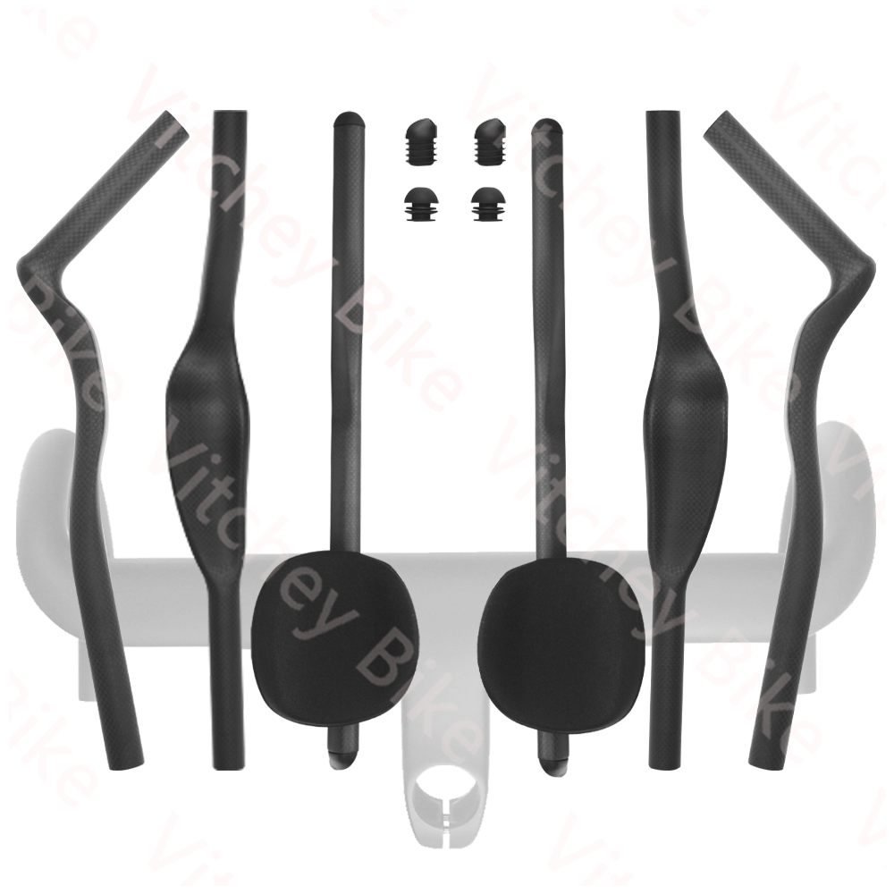 Manubrio Vitchey in Fibra di C - Mountain Biking Logo recensione e prezzo