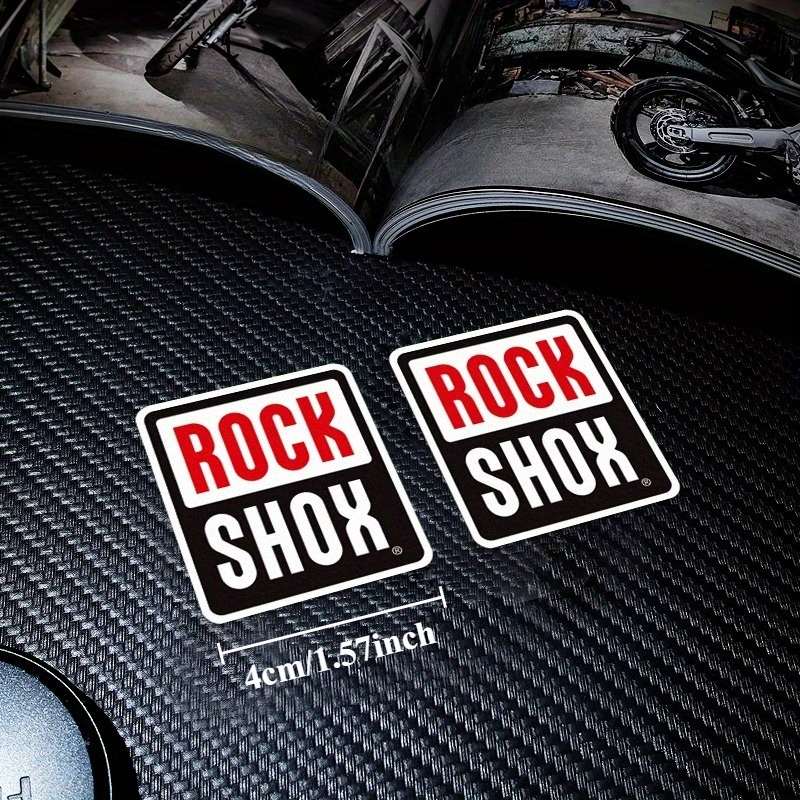 Set di 2 Adesivi Rockshox per  - Mountain Biking Body Armour recensione e prezzo