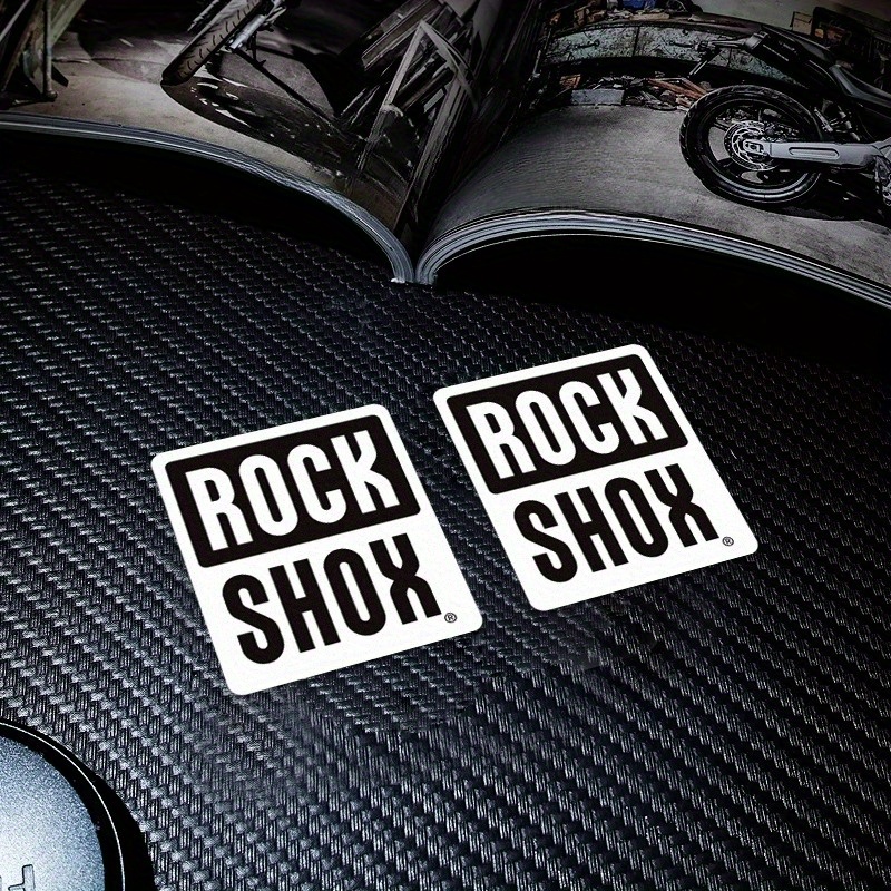 Set di 2 Adesivi Rockshox per  - Mountain Biking Body Armour recensione e prezzo